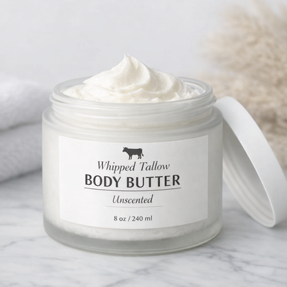 Premium Tallow Whipped Body Butter