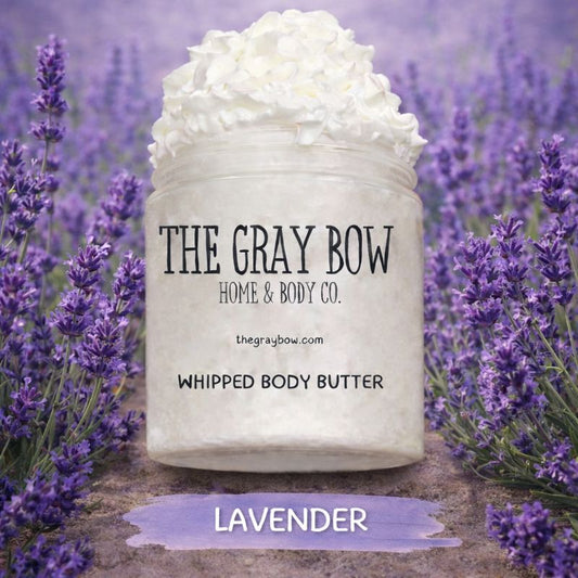 Whipped Body Butter,  Original Non-greasy, Natural Body Moisturizer, Bridesmaid Gift, Handcrafted Personal Gift Idea, Body Cream Lavender
