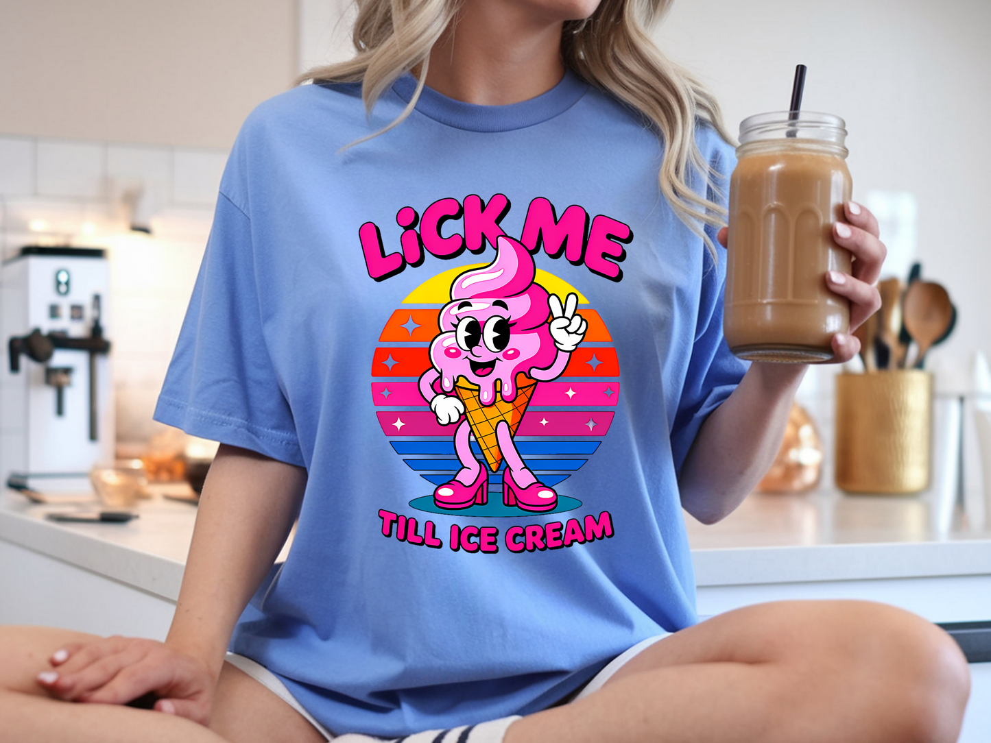 Lick me like ice cream - Graphic shirt, hoodie, sweater
