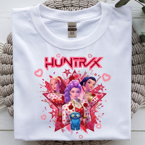 Huntrix Valentines YOUTH Stop Bullying Sweater, Hoodie or Tee: YCA012